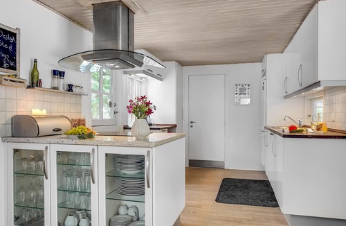 Ansager House | Amazing home in Ansager with lake view