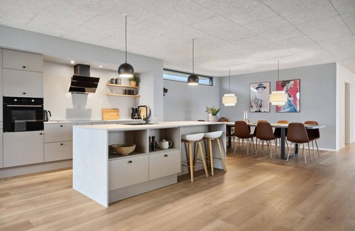 Hvidbjerg Strand House | Amazing home in Børkop with sauna