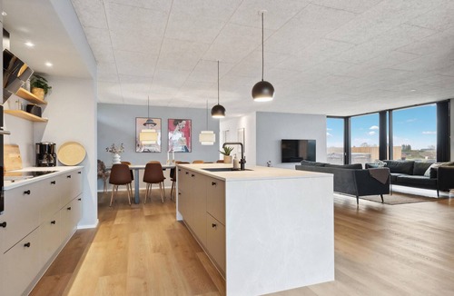 Hvidbjerg Strand House | Amazing home in Børkop with sauna