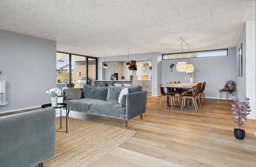 Hvidbjerg Strand House | Amazing home in Børkop with sauna