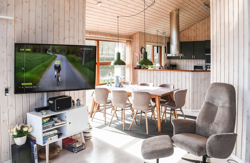 Bjert House | Amazing home in Bjert with sauna