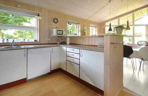 Fjellerup Strand House | Amazing home in Glesborg with kitchen