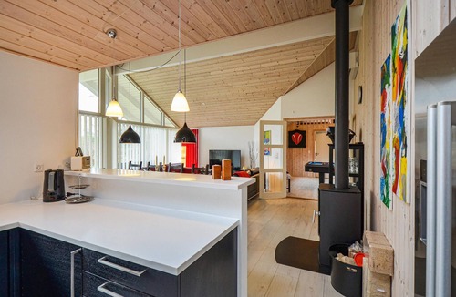 Fjellerup House | Amazing home in Glesborg with sauna