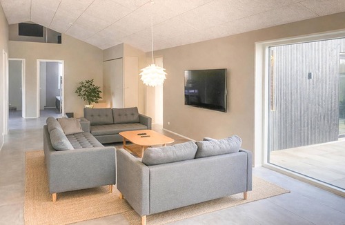 Fjellerup Strand House | Amazing home in Glesborg with sauna