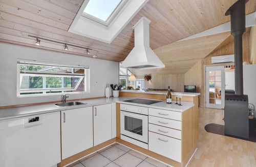 Idestrup House | Amazing home in Idestrup with kitchen