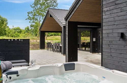 Saksild Strand House | Amazing home in Odder with sauna