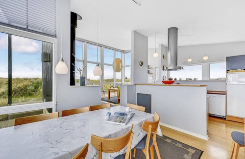 Houvig Strand House | Amazing home in Ringkøbing with sauna