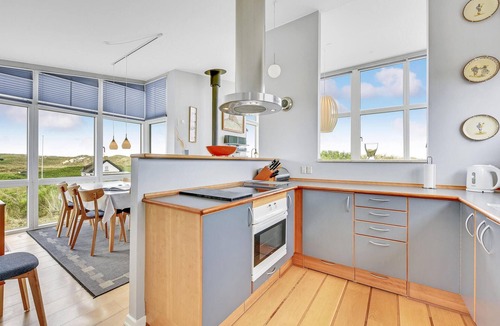 Houvig Strand House | Amazing home in Ringkøbing with sauna