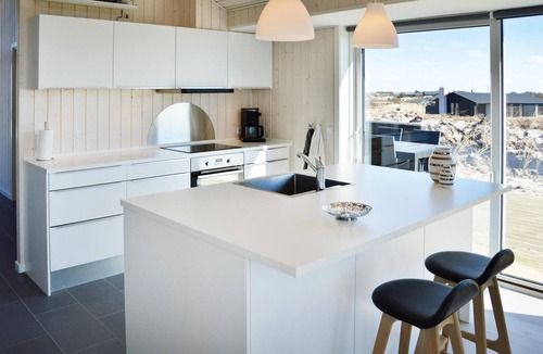 Klegod Strand House | Amazing home in Ringkøbing with sauna