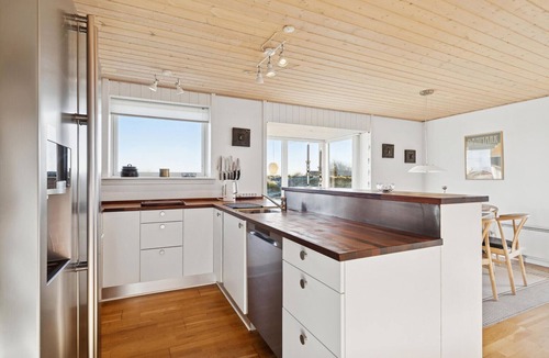 Houvig Strand House | Amazing home in Ringkøbing with sauna
