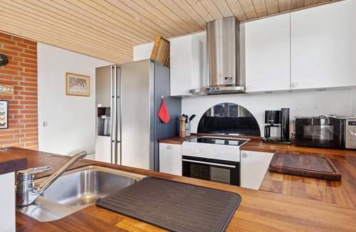 Houvig Strand House | Amazing home in Ringkøbing with sauna