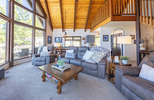 Incline Village Ski Chalet | Amazing Lake Tahoe Views! In Incline Village, NV, Game Room for Family Fun!