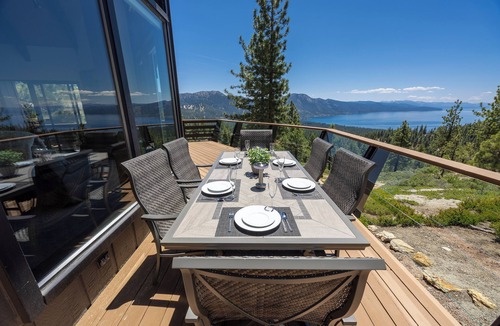 Incline Village Ski Chalet | Amazing Lake Tahoe Views! In Incline Village, NV, Game Room for Family Fun!