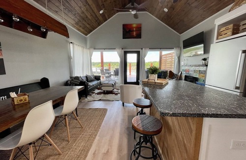 Cookson Cabin | AMAZING LAKE VIEWS DOUBLE DECK WITH HOT TUB AND 2 PORCH SWINGS