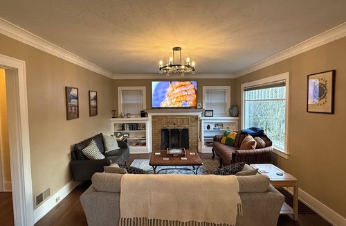 Overlook House | Amazing location so close to town, Large 1- bedroom house in quiet neighborhood