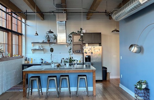 Downtown Rochester Apartment | Amazing Loft with Plants, Art, & Natural Sunlight.
