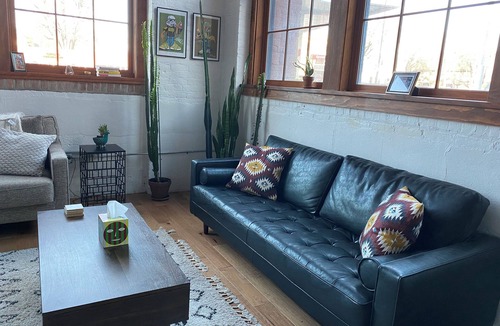 Downtown Rochester Apartment | Amazing Loft with Plants, Art, & Natural Sunlight.