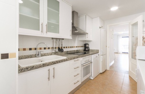 Playa de Gandia Apartment | Amazing modern style condo, wifi free, interantional channels, heating swimming pool, children's area, BBQ - only families