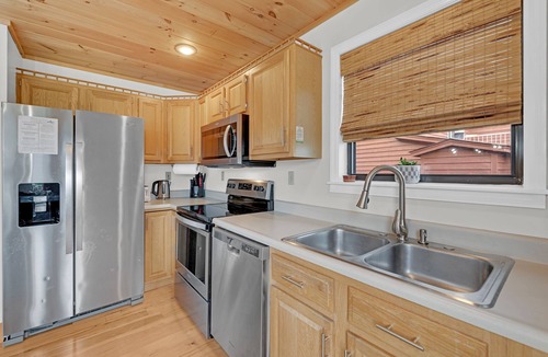 Chalet Village Ski Chalet | Amazing Mt.Leconte views/Firepit/Hot Tub