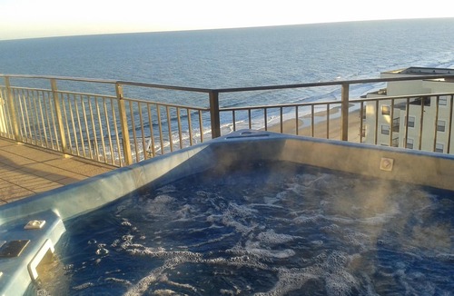 Garden City Condo | AMAZING OCEANFRONT & INLET VIEWS & AM/PM SUN ON HUGE DECK & SPA/VRBO FEE IN RATE