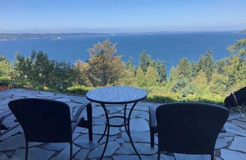 Three Tree Point Apartment | Amazing Puget Sound View House (Studio)