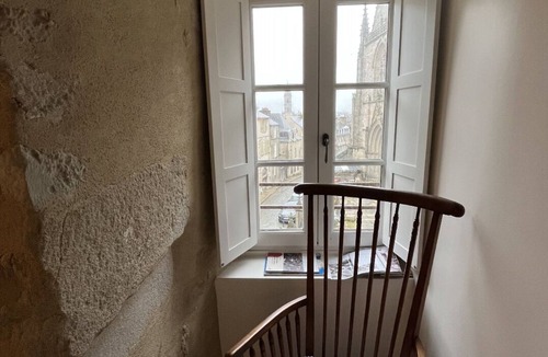 Vannes Apartment | amazing view next to the cathedral in the historic heart of the city