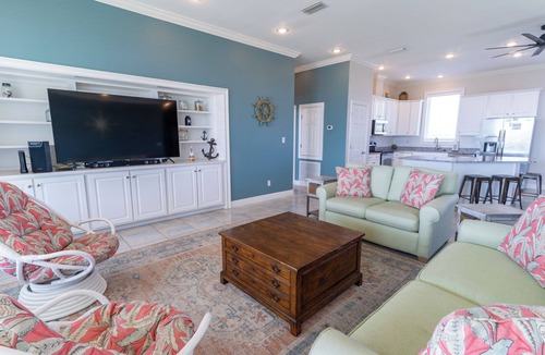 St. George Island House | Amazing Views, Steps to Beach! 1st Tier, Private Pool,