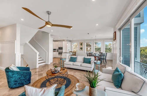 Holmes Beach House | Amazing waterfront home with pool and spa, close to beach!