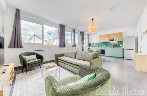 Maisons-Alfort Apartment | Amazonia Loft by Escale-Marne - M8 Tour Eiffel - AC - Climatisation - Parking Gratuit - 001