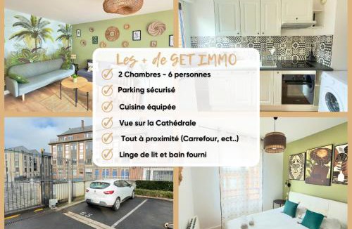 Saint-Leu Apartment | Amazonie - Évasion Urbaine & Parking Privé