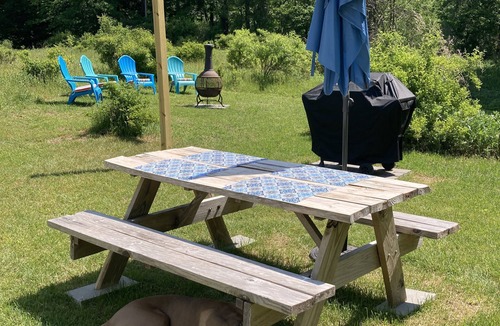 Equinunk House | Amenity filled camper with direct Delaware River Access