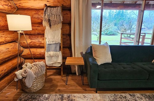 Marblemount House | American Alps Lodge-HotTub, EV Charger, Riverfront