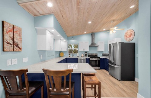 Anna Maria House | AMI North End Private Heated Pool. 1.2 Block to Gulf Beach!