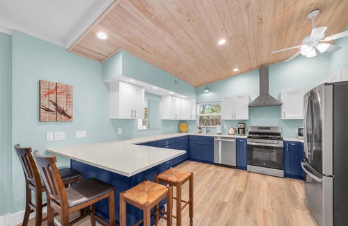 Anna Maria House | AMI North End Private Heated Pool. 1.2 Block to Gulf Beach!