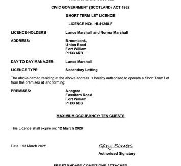 Fort William City Centre House | Anagrae