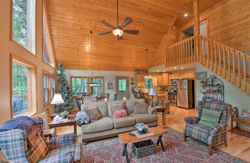Andrews House | Andrews Cabin w/Game Room & Covered Porch!