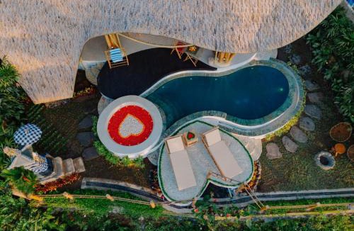 Selat Villa | Angel Bali Suites, Private Nature Bamboo Villa