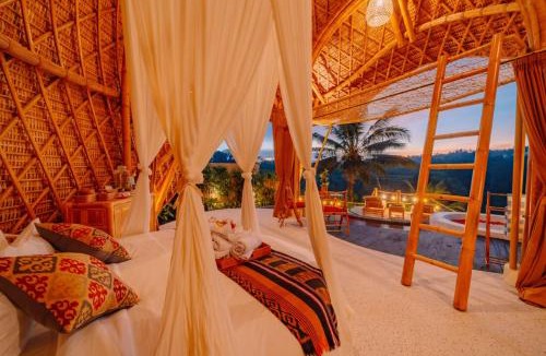 Selat Villa | Angel Bali Suites, Private Nature Bamboo Villa