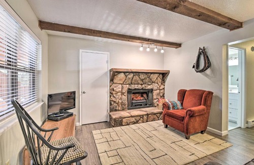 Angel Fire House | Angel Fire Condo w/Fireplace < 1 Mi to Ski Resort