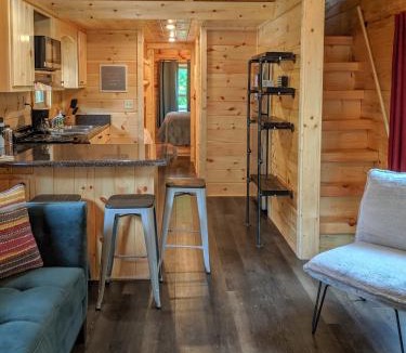 Lookout Valley Neighborhood Association House | Ani Cabin Tiny Home Bordered By National Forest