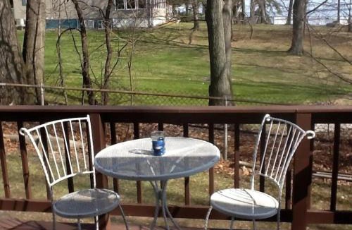 Town of Torrey House | Anthony Beach - Seneca Lakefront Retreat w Covered Dock Lounge Area - Hot Tub & Fire Pit - Pets OK