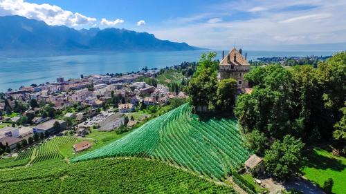 Montreux Apartment | Antique apartment in the XV century Castle