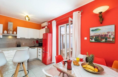 Municipality of Dubrovnik Villa | Antique Villa, Panoramic view with Pool