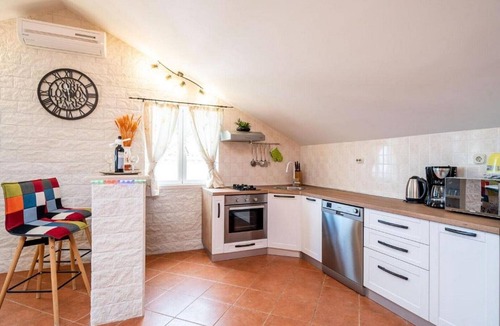 Municipality of Dubrovnik Villa | Antique Villa, Panoramic view with Pool