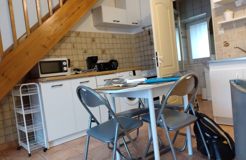 Saint-Julien-Molin-Molette Apartment | Apartment 'La Molette' with Balcony