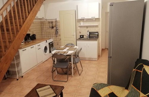 Saint-Julien-Molin-Molette Apartment | Apartment 'La Molette' with Balcony