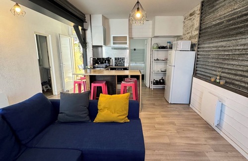 La Rogere Apartment | Apart 50m² 5 People 2 Bedrooms –Town, Train, Beach few mn