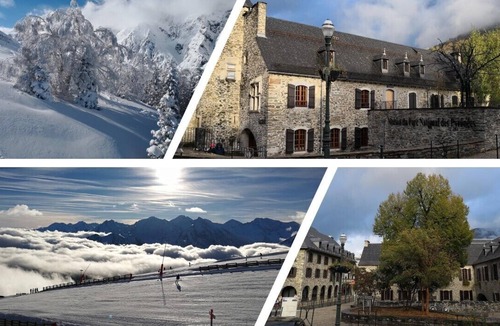 Vielle-Aure Apartment | APART. T4 saint-lary 120m2 In resid. 4 * + swimming pool, sauna WIFI