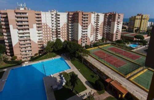 Canet de Berenguer Apartment | Apartamento con gran piscina de temporada a 200 metros de la playa