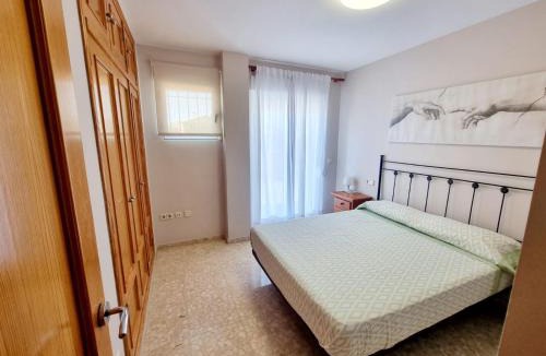 Oliva Apartment | Apartamento Duna - terraza con vistas al mar